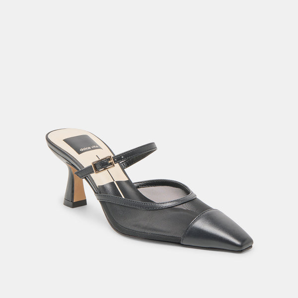 Dolce Vita Loyd Heels Onyx Mesh ONYX MESH