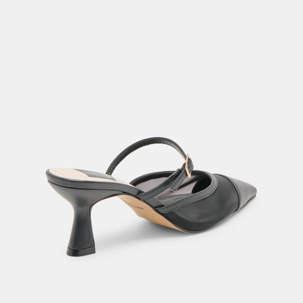 Dolce Vita Loyd Heels Onyx Mesh ONYX MESH
