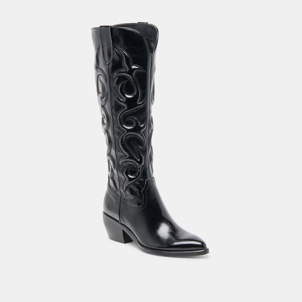Dolce Vita Mirla Boots Black Leather BLACK LEATHER