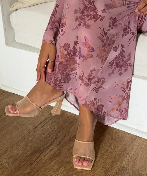 Dolce Vita Narda Heels Blush Mesh BLUSH MESH