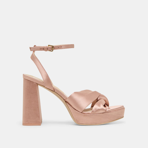 dolce vita Parlo Heels Blush Satin BLUSH SATIN