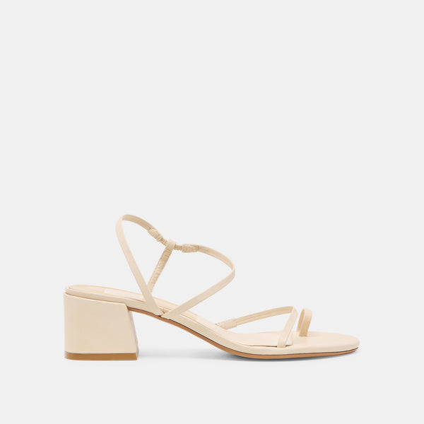 dolce vita Trini Heels Creme Leather CREME LEATHER