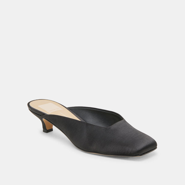 Dolce Vita Umara Heels Onyx Satin ONYX SATIN