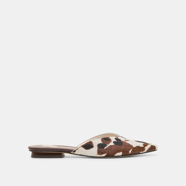 dolce vita Elm Flats Cocoa Taurus Calf Hair COCOA TAURUS CALF HAIR