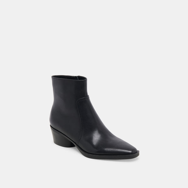 Dolce Vita Fahari H2O Booties Black Leather BLACK LEATHER