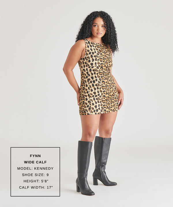 Dolce Vita Fynn Wide Calf Boots Onyx Leather ONYX LEATHER