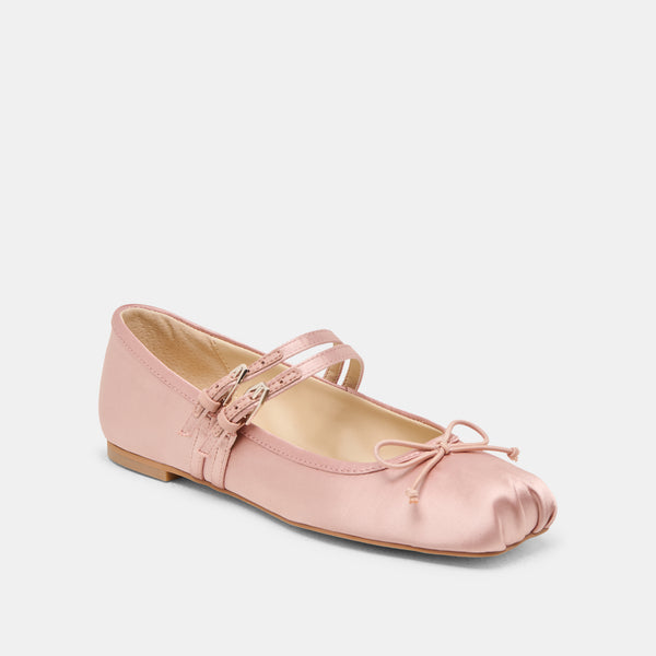 Dolce Vita Gibsen Ballet Flats Blush Satin BLUSH SATIN