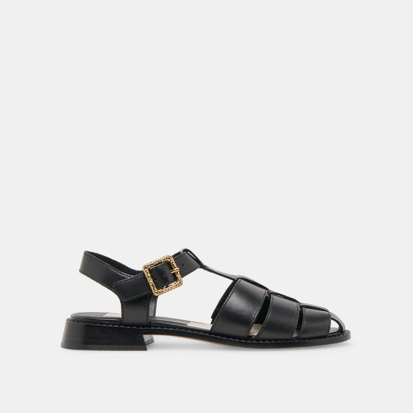 Dolce Vita Holis Sandals Black Leather BLACK LEATHER