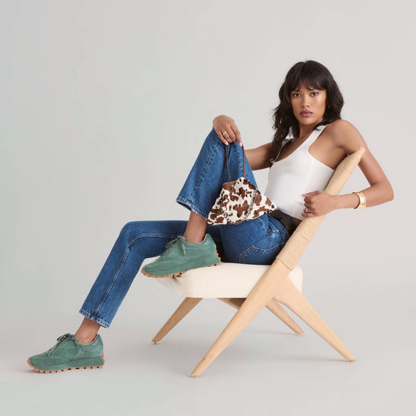 Dolce Vita Jagger Shoulder Bag Cocoa Calf Hair COCOA CALF HAIR