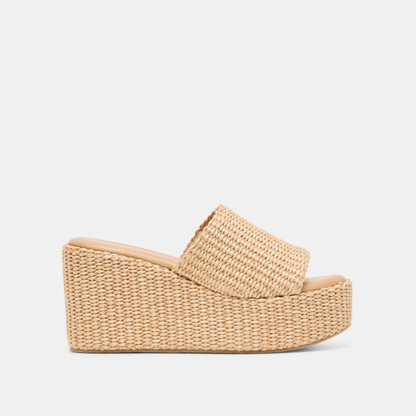 Dolce Vita Joclyn Wedges Lt Natural Raffia LT NATURAL RAFFIA