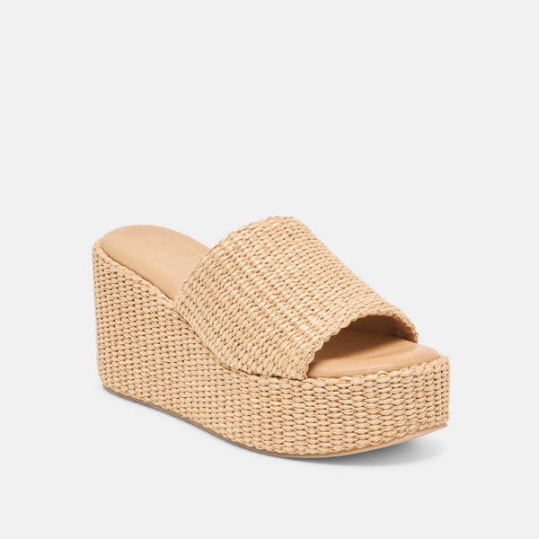 Dolce Vita Joclyn Wedges Lt Natural Raffia LT NATURAL RAFFIA