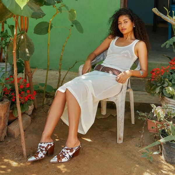 Dolce Vita Jolyn Heels Cocoa Taurus Calf Hair COCOA TAURUS CALF HAIR