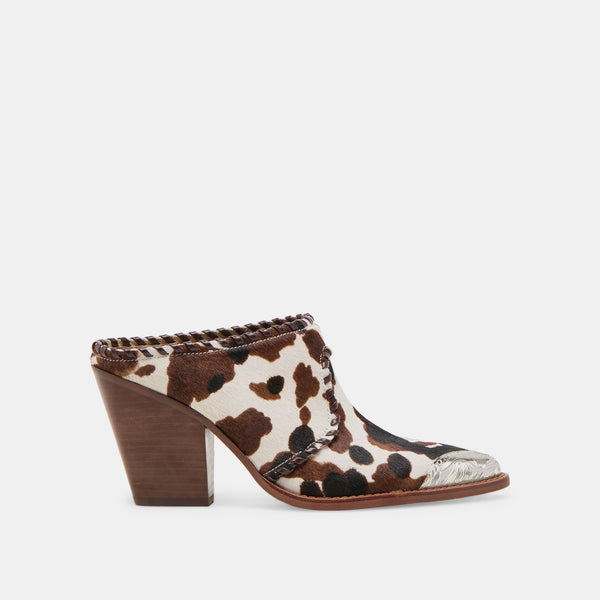 dolce vita Jolyn Heels Cocoa Taurus Calf Hair COCOA TAURUS CALF HAIR
