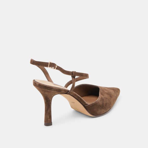 Dolce Vita Kamra Heels Dk Brown Suede DK BROWN SUEDE