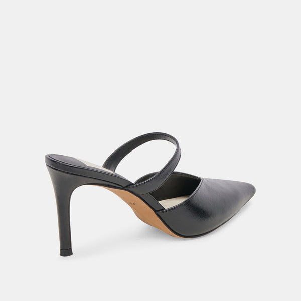 Dolce Vita Kanika Heels Midnight Crinkle Patent MIDNIGHT CRINKLE PATENT