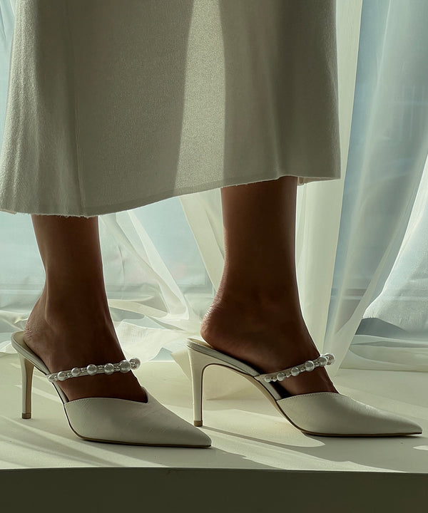 Dolce Vita Kanika Pearl Heels Vanilla Silk VANILLA SILK