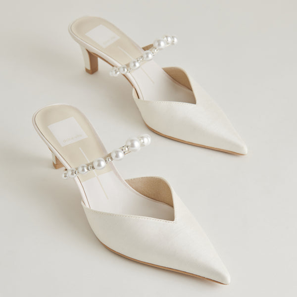 Dolce Vita Kanika Pearl Mid Heels Vanilla Pearls VANILLA PEARLS