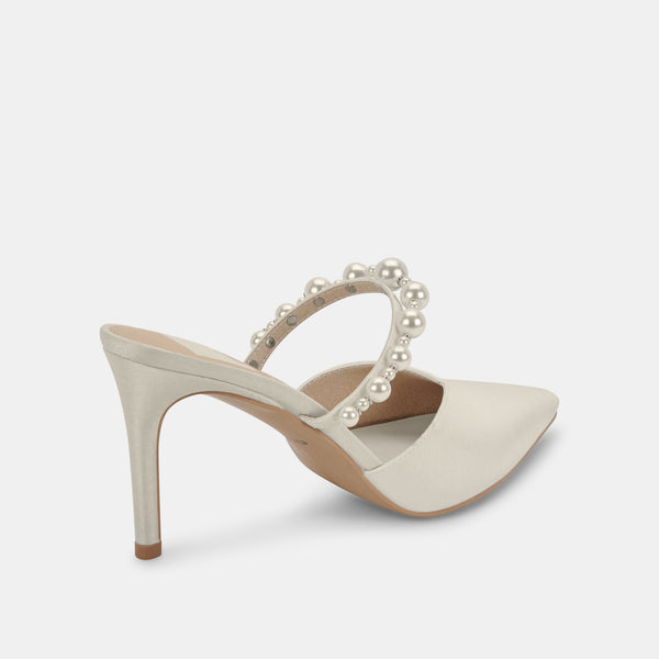 Dolce Vita Kanika Pearl Wide Heels Vanilla Pearls VANILLA PEARLS
