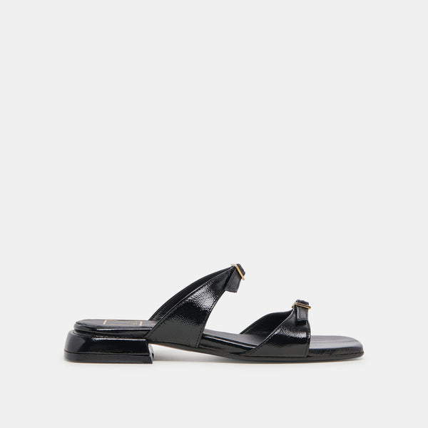 dolce vita Lavern Sandals Midnight Crinkle Patent MIDNIGHT CRINKLE PATENT