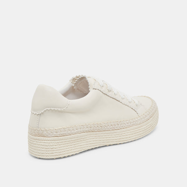 Dolce Vita Lennix Sneakers White Leather WHITE LEATHER