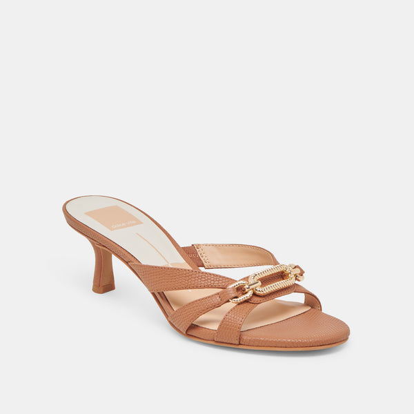 Dolce Vita Lerah Heels Saddle Embossed Leather SADDLE EMBOSSED LEATHER