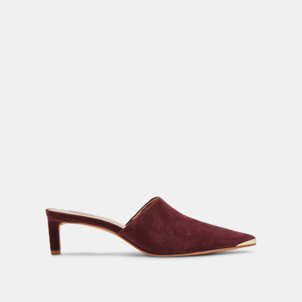 Dolce Vita Lexy Heels Cranberry Suede CRANBERRY SUEDE
