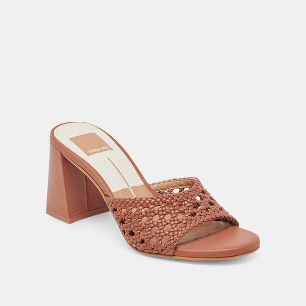 Dolce Vita Margoe Heels Cognac Woven Stella COGNAC WOVEN STELLA
