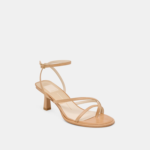 Dolce Vita Morah Wide Heels Cafe Leather CAFE LEATHER