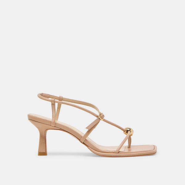 Dolce Vita Mylee Heels Light Tan Leather LIGHT TAN LEATHER