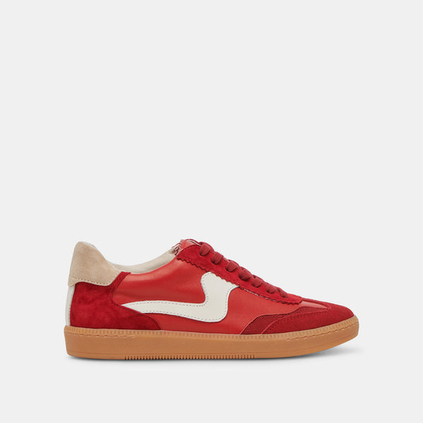 Dolce Vita Notice Sneakers Crimson Suede CRIMSON SUEDE
