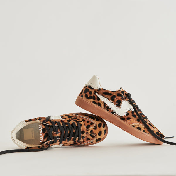 Dolce Vita Notice Stitch Sneakers Dk Leopard Calf Hair DK LEOPARD CALF HAIR