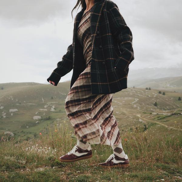 Dolce Vita Notice Stitch Sneakers Oxblood Croco Embossed Leather OXBLOOD CROCO EMBOSSED LEATHER