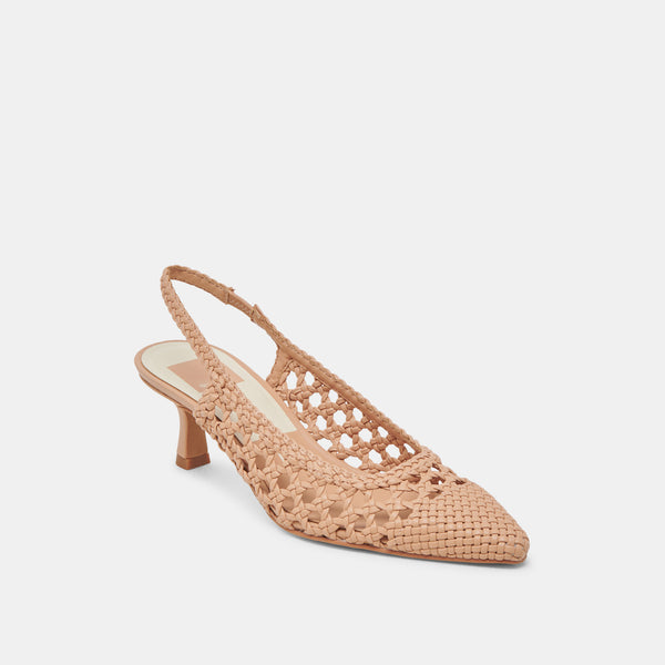Dolce Vita Olympa Heels Cafe Woven Stella CAFE WOVEN STELLA