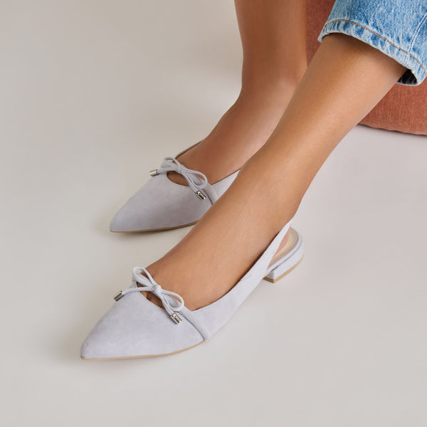 Dolce Vita Payge Flats Dusty Blue Suede DUSTY BLUE SUEDE
