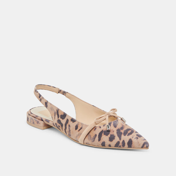 Dolce Vita Payge Flats Lt Leopard Suede LT LEOPARD SUEDE