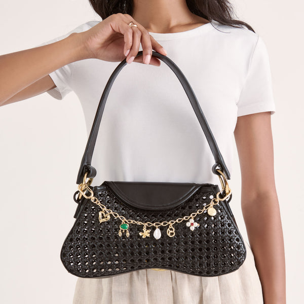 Dolce Vita Pearl Chain Bag Charm Gold Pearl GOLD PEARL