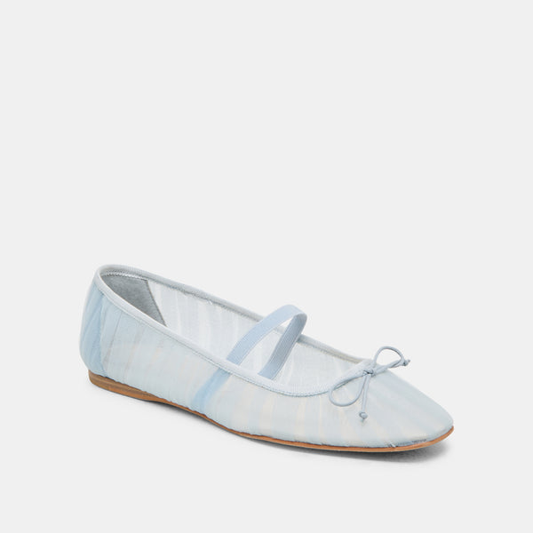 Dolce Vita Raeven Ballet Flats Light Blue Tulle LIGHT BLUE TULLE
