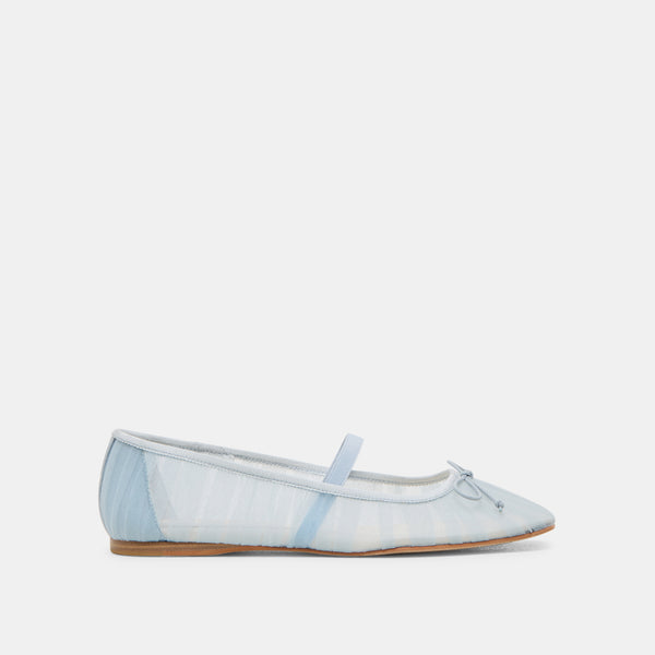 dolce vita Raeven Ballet Flats Light Blue Tulle LIGHT BLUE TULLE