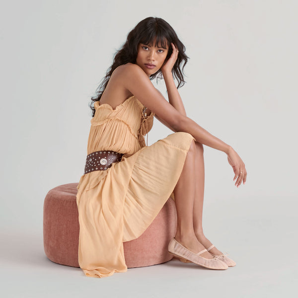 Dolce Vita Raeven Ballet Flats Praline Tulle PRALINE TULLE