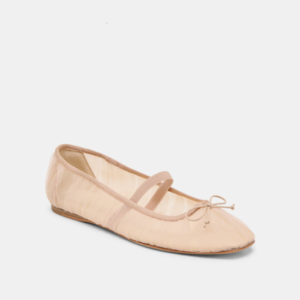 Dolce Vita Raeven Ballet Flats Praline Tulle PRALINE TULLE