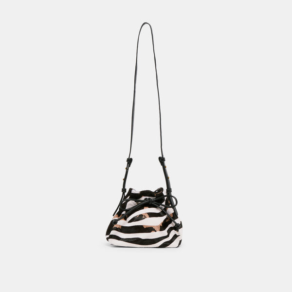 Dolce Vita Randi Crossbody Zebra Calf Hair ZEBRA CALF HAIR