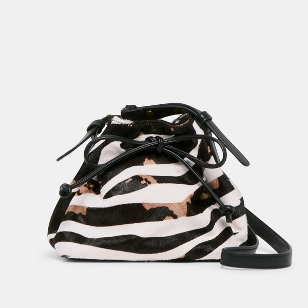 Dolce Vita Randi Crossbody Zebra Calf Hair ZEBRA CALF HAIR