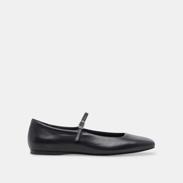 dolce vita Reyes Ballet Flats Black Leather BLACK LEATHER