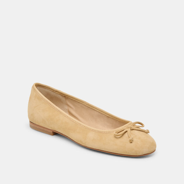 Dolce Vita Ritla Ballet Flats Honey Suede HONEY SUEDE