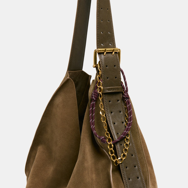 Dolce Vita Rope + Chain Bag Charm Burgundy Multi BURGUNDY MULTI