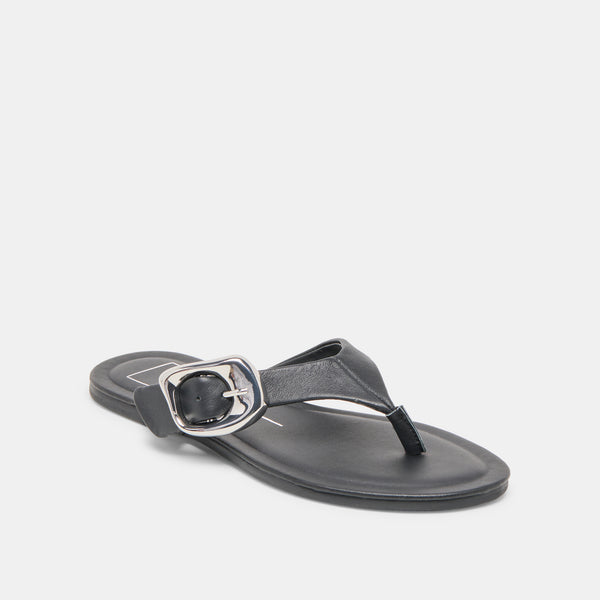 Dolce Vita Rossa Sandals Black Leather BLACK LEATHER