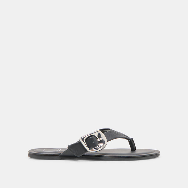 dolce vita Rossa Sandals Black Leather BLACK LEATHER