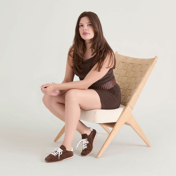 Dolce Vita Serina Sneakers Dk Brown Suede DK BROWN SUEDE