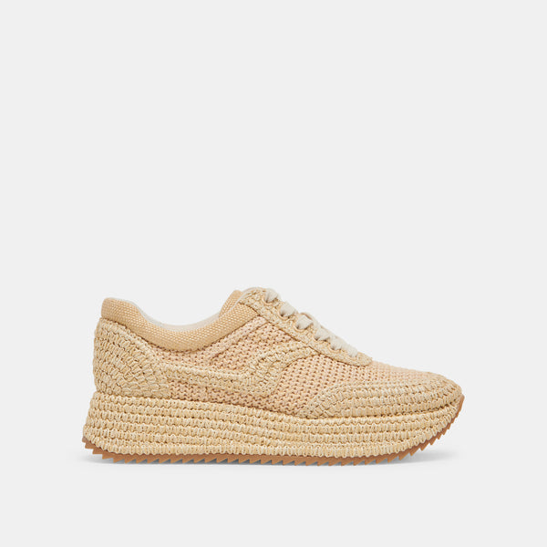 Dolce Vita Shyloh Sneakers Lt Natural Raffia LT NATURAL RAFFIA