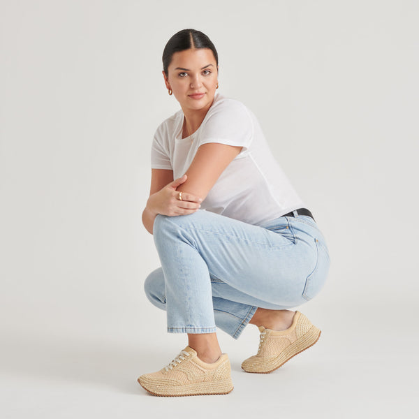 Dolce Vita Shyloh Sneakers Lt Natural Raffia LT NATURAL RAFFIA